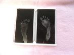 Rayna's Footprints Photo Credit: Daddy